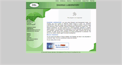 Desktop Screenshot of dhansai.com